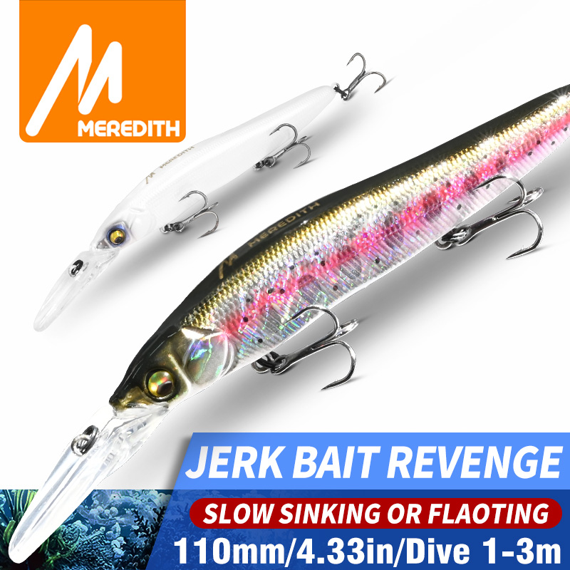 Fishing Lure Swimbait - MEREDITH Minnow Wobbler Fishing Lures 110mm