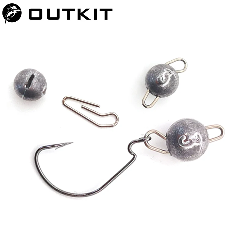 Fishing Lure Accessories - OUTKIT 10 Cái/lốc Dẫn Đầu Chì