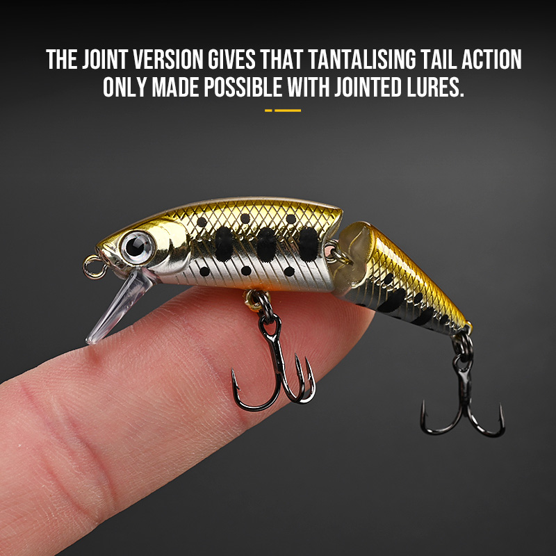 BLUX DR. Minnow Joint 50S Swim - đánh giá và giá Fishing Lure Swimbait