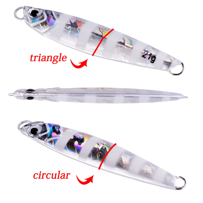 10 Chiếc Kim Loại Jig 7G 10G 1 - đánh giá và giá Fishing Lure Spoon