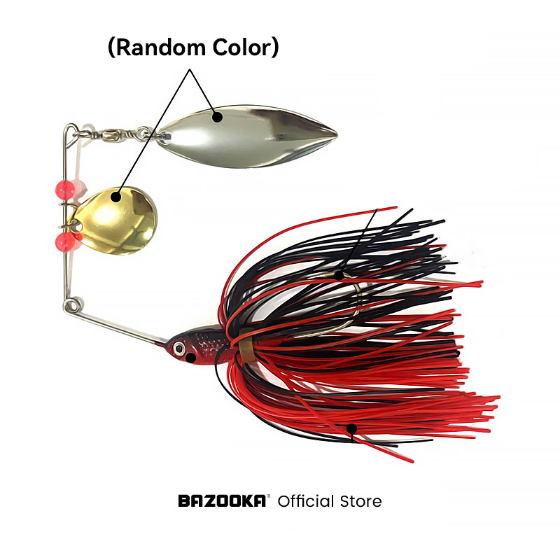 Bazooka 15g 18g Spinnerbait Fi - đánh giá và giá Fishing Lure Swimbait