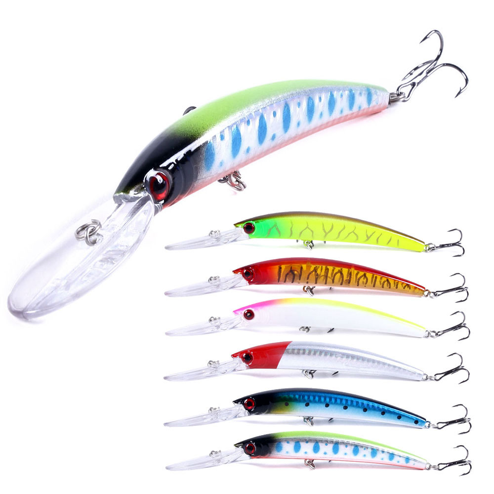 1 Chiếc 15Cm 15G Lặn Sâu Jerkb - đánh giá và giá Fishing Lure Crankbait