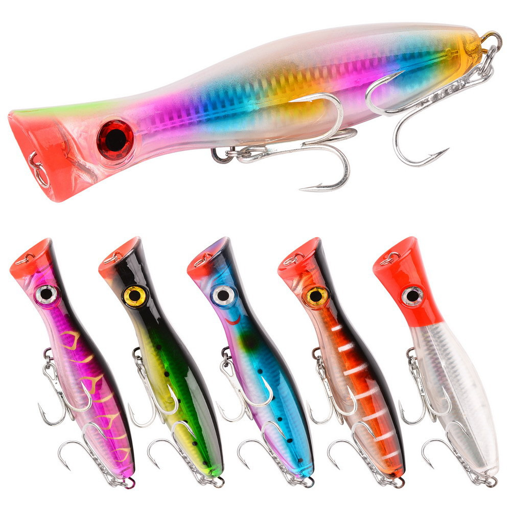 1pc 43g/83g Big Popper Floatin - đánh giá và giá Fishing Lure Popper