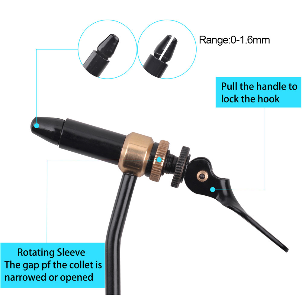 Rotary Fly Tying Vise Tool Saf - đánh giá và giá Fishing Lure Making Kit