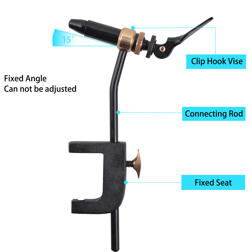 Rotary Fly Tying Vise Tool Saf - đánh giá và giá Fishing Lure Making Kit