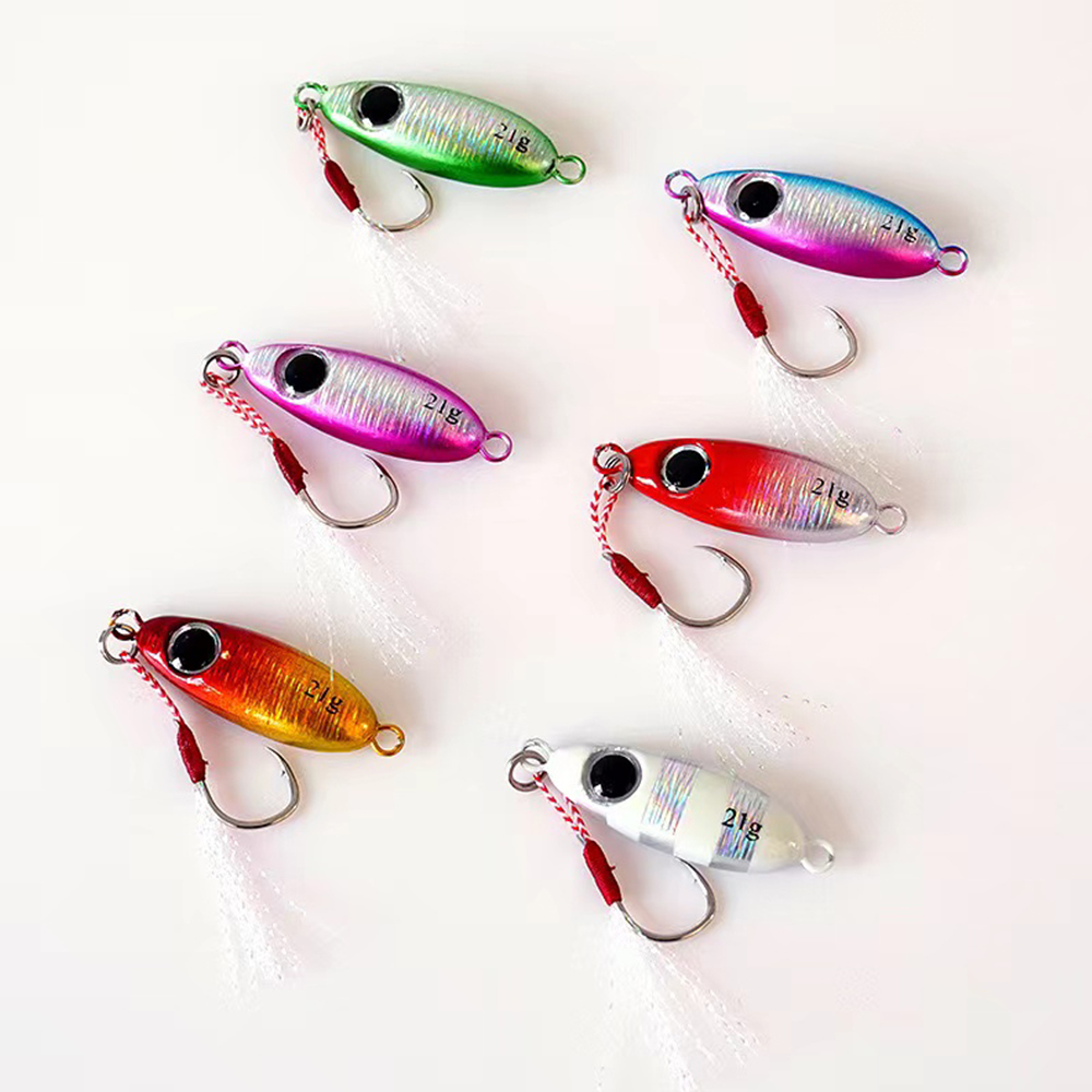 6pcs Micro Metal Jigging Fishi - đánh giá và giá Fishing Lure Spoon
