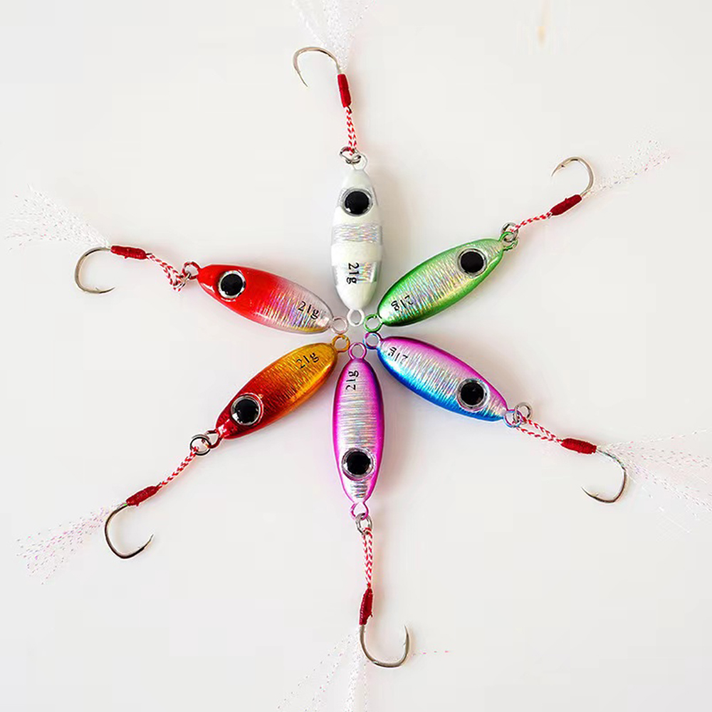 6pcs Micro Metal Jigging Fishi - đánh giá và giá Fishing Lure Spoon