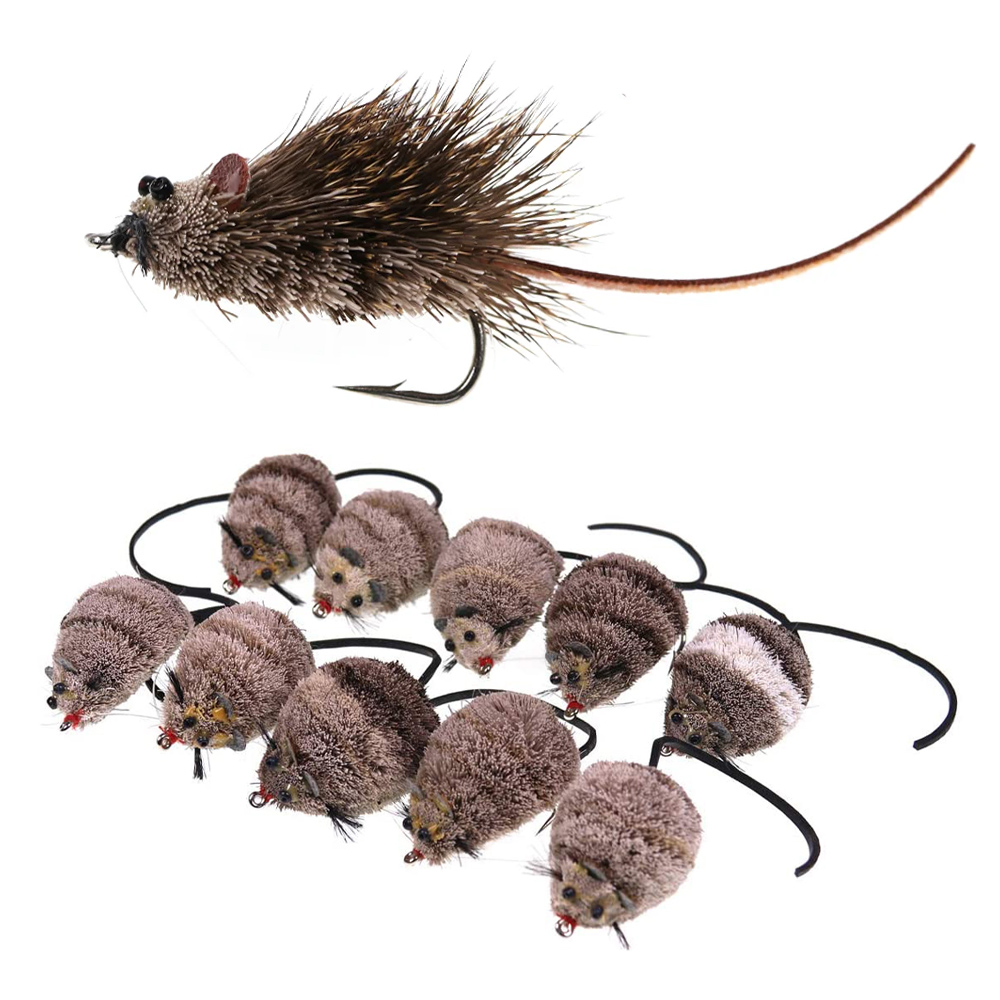 Deer Hair Mouse Fly Topwater L - đánh giá và giá Fishing Lure Popper