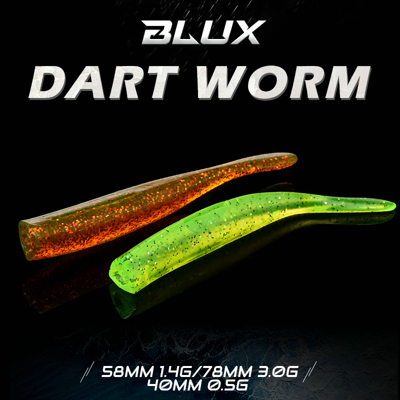 BLUX Mới Phi Tiêu Con Sâu Mồi  - đánh giá và giá Fishing Lure Spoon