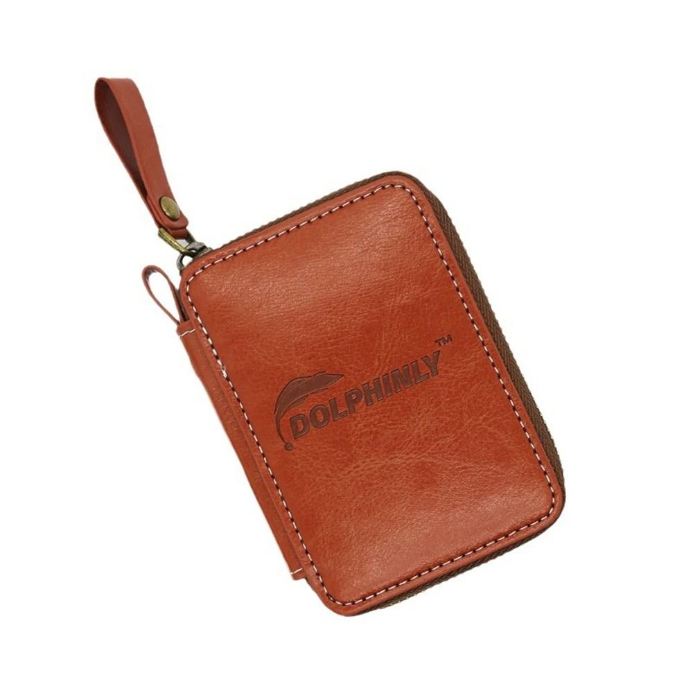 PU Leather Lure Wallet Bag Car - đánh giá và giá Fishing Lure Spinner