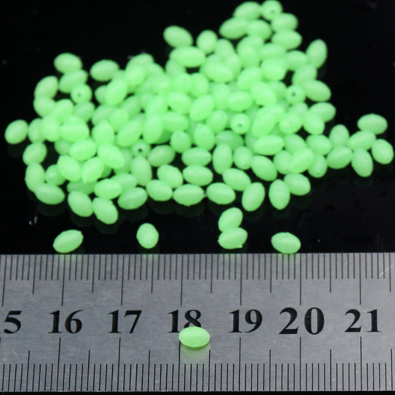 Glow Fishing Beads Oval Lumino - đánh giá và giá Fishing Lure Making Kit