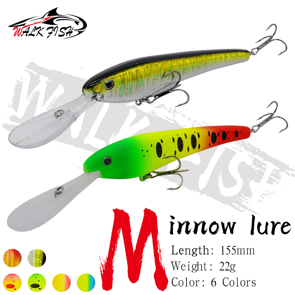 WALK FISH 1PCS Minnow Fishing  - đánh giá và giá Fishing Lure Crankbait