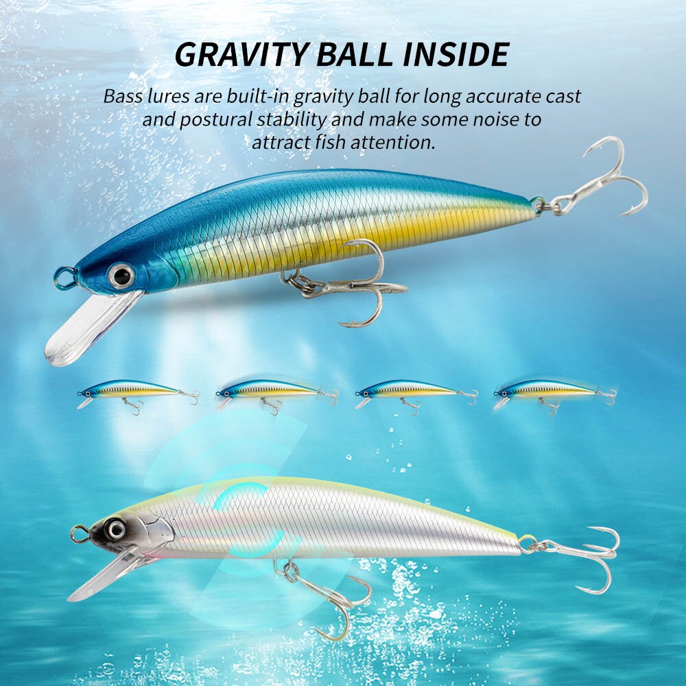 Fishing Lure Sinking Minnow 13 - đánh giá và giá Fishing Lure Crankbait