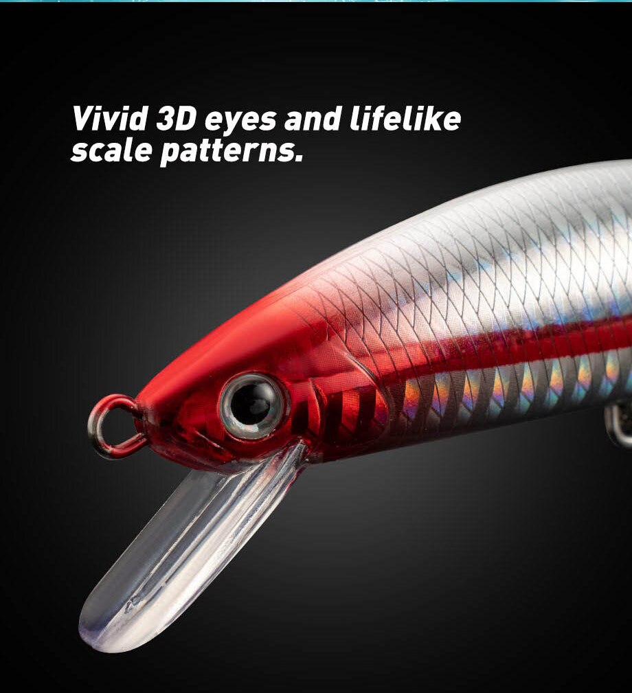 Fishing Lure Sinking Minnow 13 - đánh giá và giá Fishing Lure Crankbait