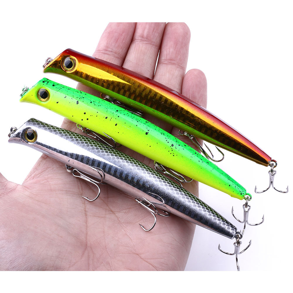 Mới Popper Mồi Câu Cá 2021 Wei - đánh giá và giá Fishing Lure Topwater